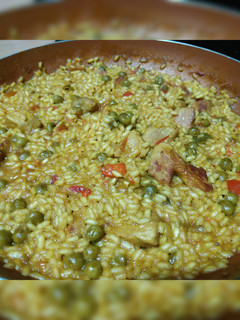 Una foto de Arroz con carne magra de cerdo