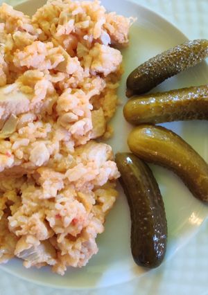 Kuktás rizses hús recept fotója