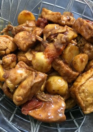 Foto resep Tumis Tahu Ayam Kentang