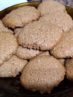 Una foto de Galletitas de avena y harina de chocolate