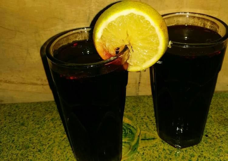 Steps to Make Perfect Lemon Zobo