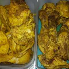 รูปของ Ungkep ayam goreng simple