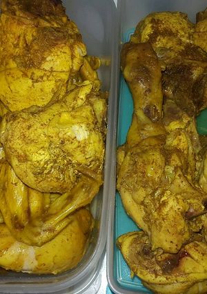 Foto resep Ungkep ayam goreng simple