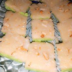 A picture of Maida ke burfi | quick and easy.