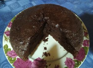 Una foto de Torta de chocolate rápida