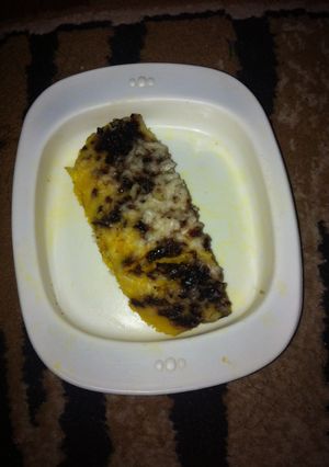 Foto resep Kabocha kukus coklat-keju (mpasi)
