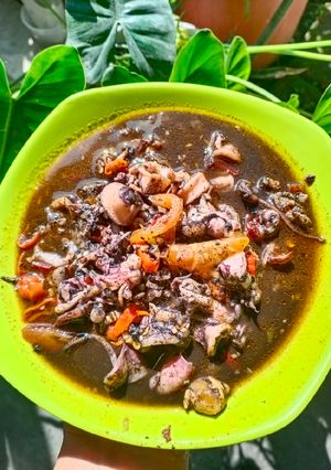 Foto resep Cumi kuah hitam