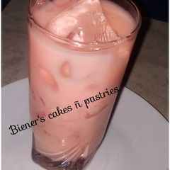 A picture of Watermelon milkshake.