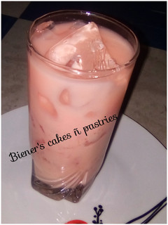 A picture of Watermelon milkshake.