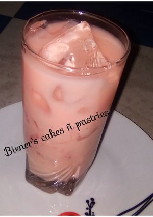 A picture of Watermelon milkshake.