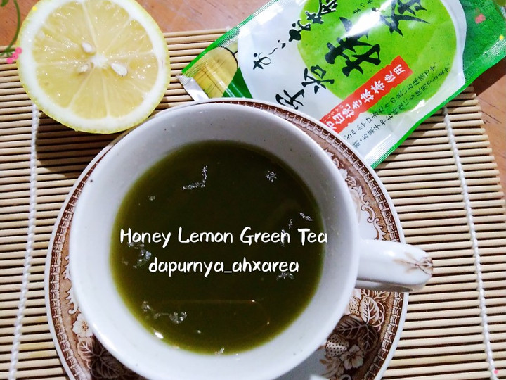 Cara Gampang Menyiapkan Honey Lemon Green Tea, Sempurna