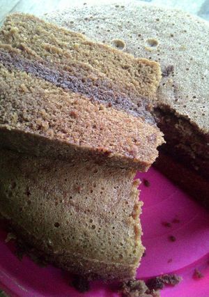 Foto resep BOLU KUKUS 4 telur, lembut moist