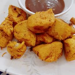A picture of Jhatpat tikka boti.