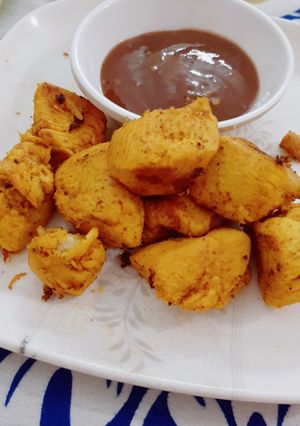 A picture of Jhatpat tikka boti.