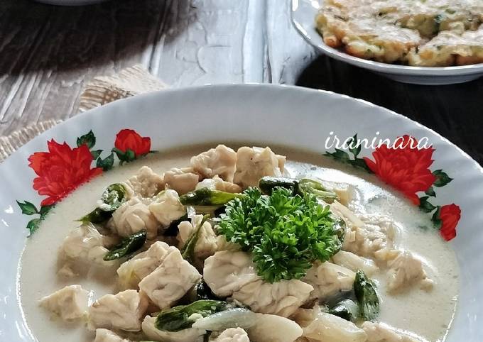 Resep Jangan Tempe Lombok Ijo Sayur Tempe Cabe Hijau Oleh Irani Nara