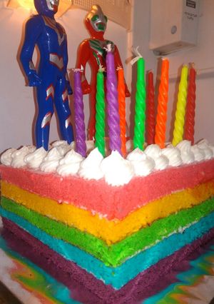 Foto resep Rainbow cake