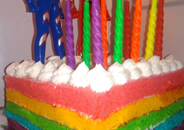 Rainbow cake