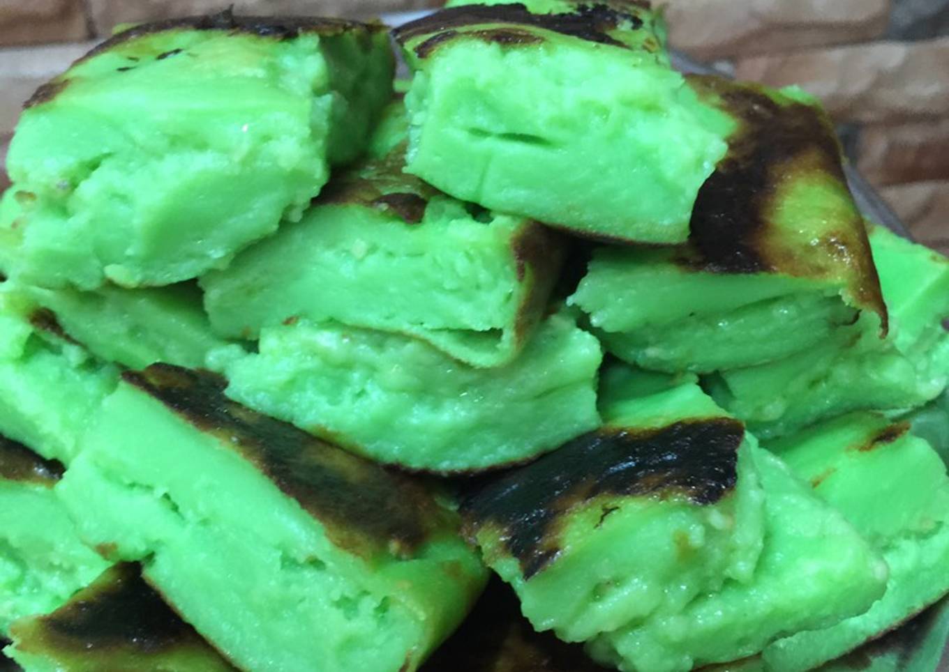 Bingka pandan Happy call