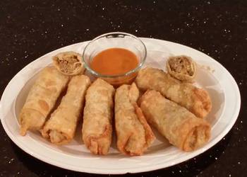 How to Cook Tasty Cheeseburger Eggrolls