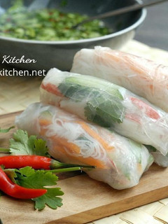 低卡越式春卷 【加自調沾醬做法】 的食譜成品照片