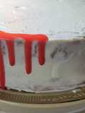 Drip Cake de color sin crema de leche