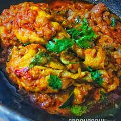 A picture of Chicken Tangdi Masala.
