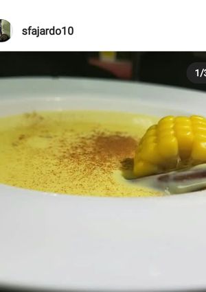 Una foto de Atol de elote dulce