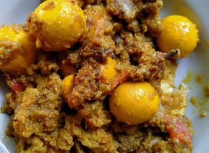 Foto resep Jeroan Ayam Bumbu Kuning