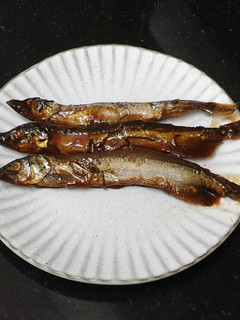 柳葉魚佃煮~簡易日本家常料理、下酒菜 的食譜成品照片