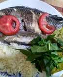 Mojarra en papel aluminio!