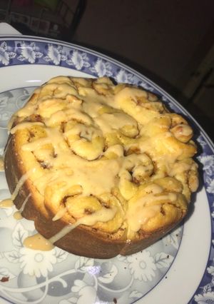 A picture of Cinnamon rolls.