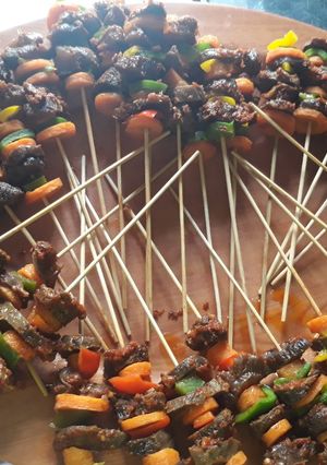 A picture of Peppered gizzard.