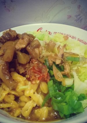 Foto resep Mie ayam wortel