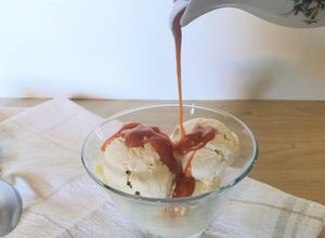 Foto de Gelado de Mascarpone e Baunilha
