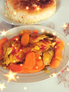 عکسی از دستور مرغ دودی