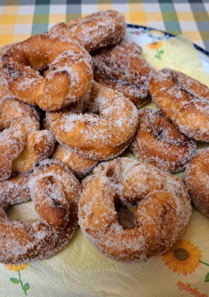 Una foto de Rosquillas de nata de la abuela