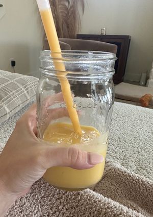 A picture of Simple Mango Smoothie.
