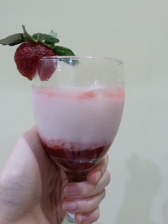 Foto resep Korean strawberry milk