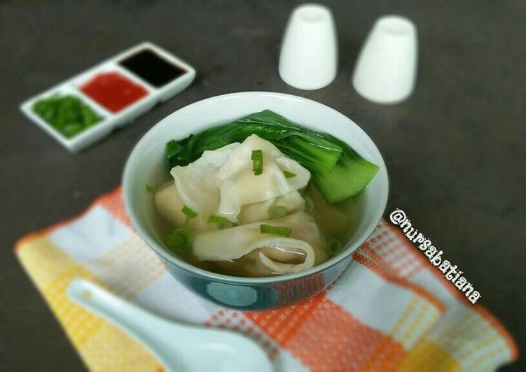 Bagaimana Membuat Wonton Soup (Pangsit Rebus) yang Bikin Ngiler