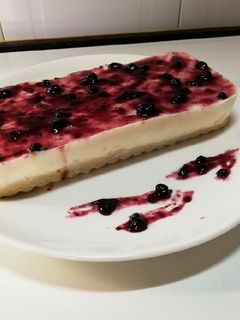 Una foto de Tarta de queso fit!!