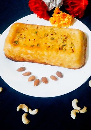 A picture of Chhena Poda.