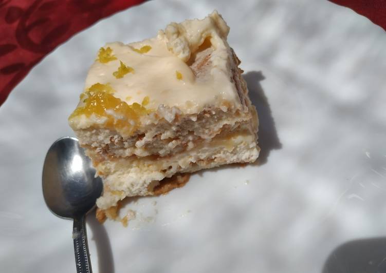 Tiramisú de limón