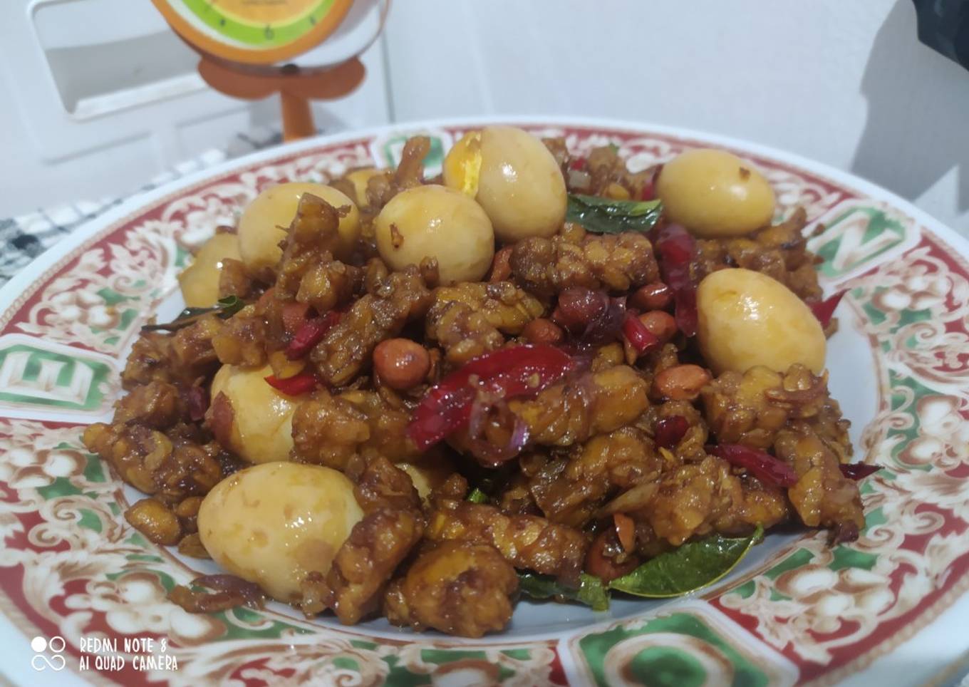 Orek tempe