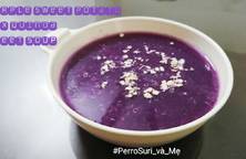 Purple sw.potato mix Quinoa sweet soup - Chè diêm mạch khoai tím