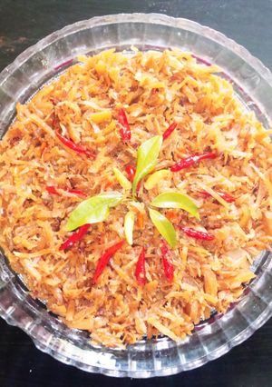Foto resep 12. Oseng Pepaya Muda