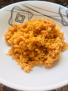 Una foto de Arroz meloso a mi manera