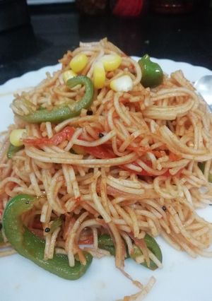 A picture of Mix Veg Noodles.