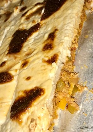 صورة لوصفة صينية توست بالتونه 🐟