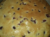 Bizcochuelo con moras