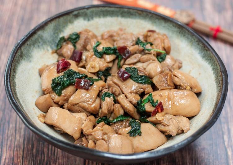 Recipe of Yummy Taiwanese 3 Cup Chicken